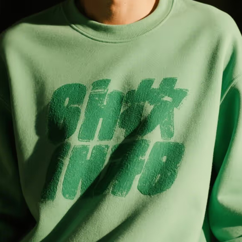 순면 통기성 따뜻한 스웨트 셔츠 원단