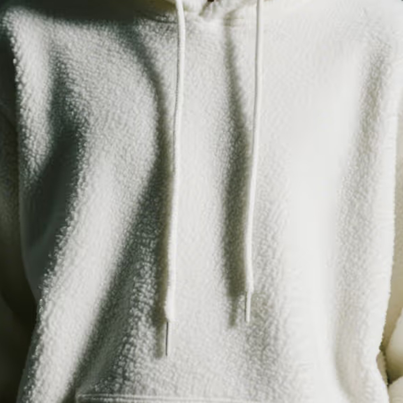 모조면 주름 방지 스웨트 셔츠 원단